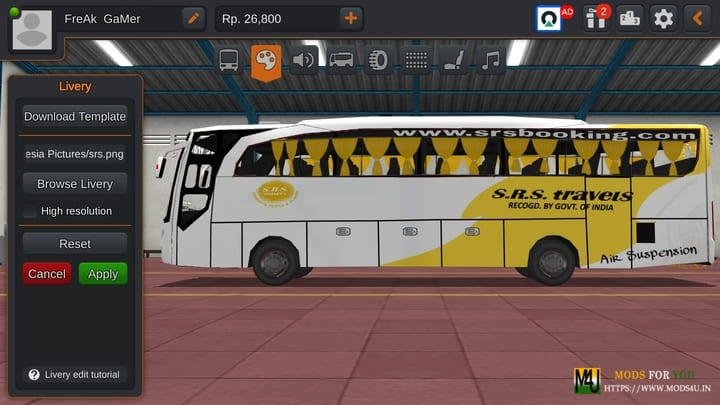 BUS ID Mods